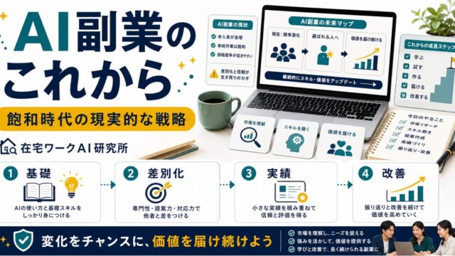 AI副業のこれからと現実的な戦略のアイキャッチ画像