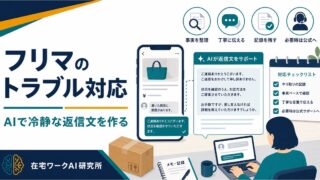メルカリ・フリマのトラブル対応のコツ｜返品・クレーム・取引メッセージをAIで冷静に