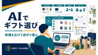AIでプレゼント・ギフト選びを相談する方法｜相手に喜ばれる贈り物のアイデア出し
