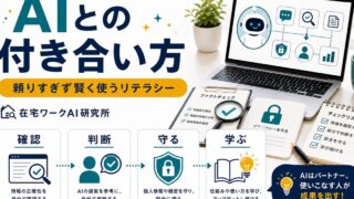 AIとの付き合い方とAIリテラシーのアイキャッチ画像