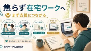 引きこもり・不登校から始める在宅ワーク記事のアイキャッチ画像