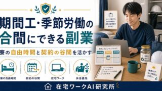 期間工・季節労働の合間にできる副業記事のアイキャッチ画像