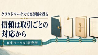 クラウドワークスで高評価を獲得する方法｜レビュー・実績で選ばれるワーカーになる戦略