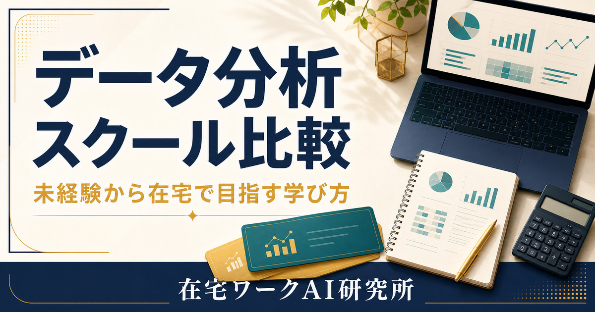 データ分析スクールの選び方を目的と学習範囲から整理した記事アイキャッチ