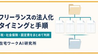 フリーランスの法人化を税・社会保険・固定費・事業計画で判断するImage2アイキャッチ