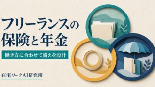 フリーランスと会社員の副業で健康保険・年金・もしもの備えを働き方別に整理するImage2アイキャッチ