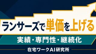 ランサーズで単価を上げる戦略
